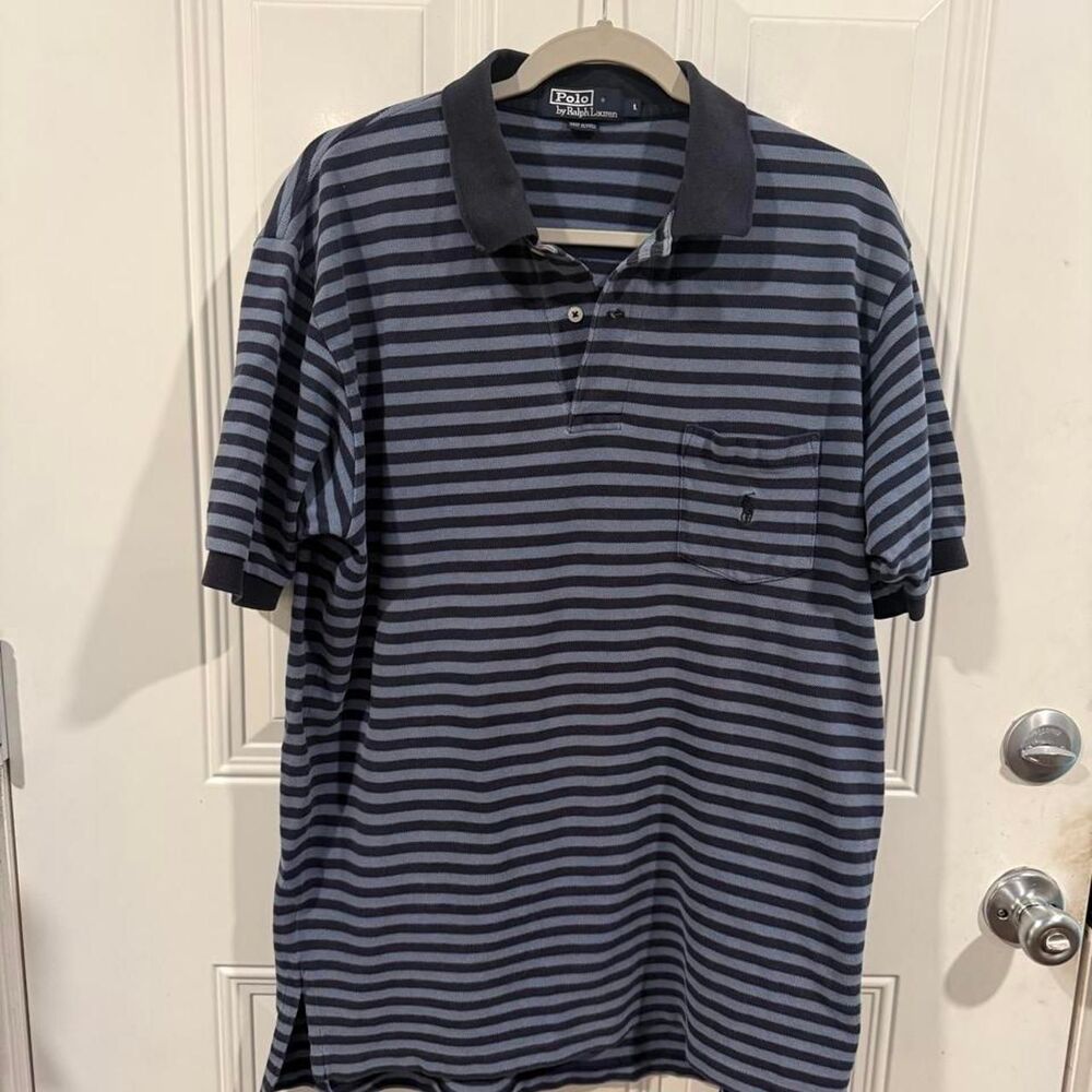Polo-ralph-lauren Men's Navy and Blue Polo-shirts